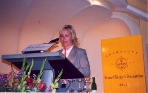 Delivering speech in Munich for Leo Burnett Worldwide 